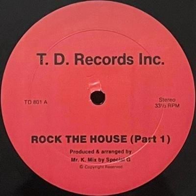 <img class='new_mark_img1' src='https://img.shop-pro.jp/img/new/icons5.gif' style='border:none;display:inline;margin:0px;padding:0px;width:auto;' />MR. K. - ROCK THE HOUSE (PARTS 1 & 2) (12) (VG+)