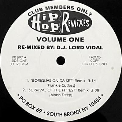 <img class='new_mark_img1' src='https://img.shop-pro.jp/img/new/icons5.gif' style='border:none;display:inline;margin:0px;padding:0px;width:auto;' />V.A. - HIP-HOP REMIXES VOLUME ONE (12) (VG+)