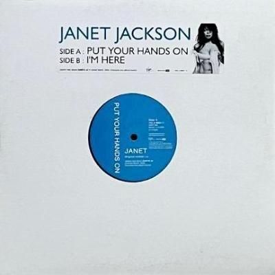 <img class='new_mark_img1' src='https://img.shop-pro.jp/img/new/icons5.gif' style='border:none;display:inline;margin:0px;padding:0px;width:auto;' />JANET JACKSON - PUT YOUR HANDS ON / I'M HERE (12) (VG+/VG+)