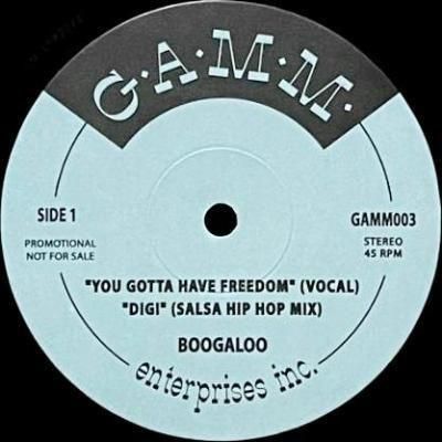 <img class='new_mark_img1' src='https://img.shop-pro.jp/img/new/icons5.gif' style='border:none;display:inline;margin:0px;padding:0px;width:auto;' />BOOGALOO - YOU GOTTA HAVE FREEDOM (12) (VG+)