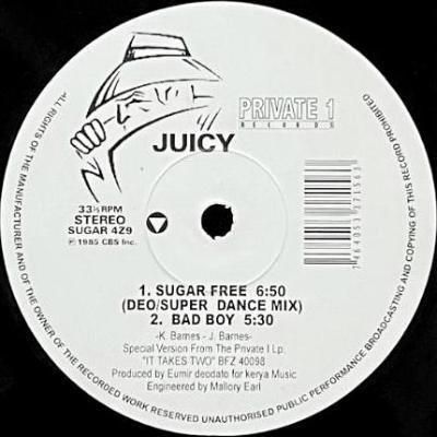 <img class='new_mark_img1' src='https://img.shop-pro.jp/img/new/icons5.gif' style='border:none;display:inline;margin:0px;padding:0px;width:auto;' />JUICY - SUGAR FREE / BAD BOY (12) (RE) (EX)