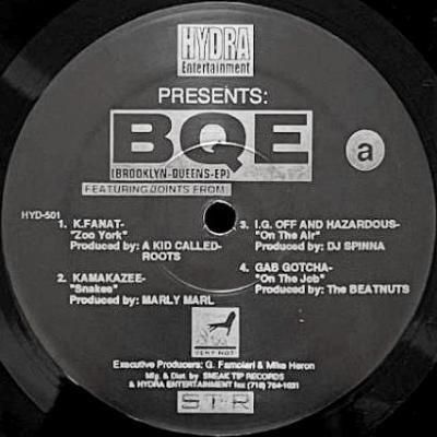 <img class='new_mark_img1' src='https://img.shop-pro.jp/img/new/icons5.gif' style='border:none;display:inline;margin:0px;padding:0px;width:auto;' />V.A. - BQE (BROOKLYN - QUEENS EP) (12) (VG+)