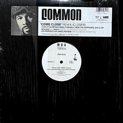 <img class='new_mark_img1' src='https://img.shop-pro.jp/img/new/icons5.gif' style='border:none;display:inline;margin:0px;padding:0px;width:auto;' />COMMON feat. ERYKAH BADU, PHARRELL AND Q-TIP - COME CLOSE (REMIX) (CLOSER) (12) (VG+/VG+)