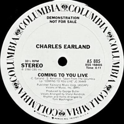 CHARLES EARLAND - COMING TO YOU LIVE (12) (PROMO) (VG+)