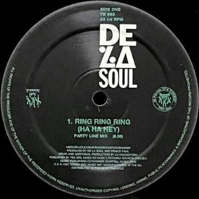 De La Soul-Ring Ring Ring UKオリジナル片面ピクチャー De La Soul-Ring Ring Ring UKオリジナル片面ピクチャー