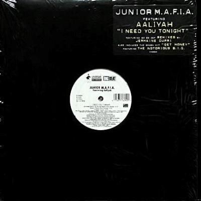 <img class='new_mark_img1' src='https://img.shop-pro.jp/img/new/icons5.gif' style='border:none;display:inline;margin:0px;padding:0px;width:auto;' />JUNIOR M.A.F.I.A. feat. AALIYAH - I NEED YOU TONIGHT (12) (VG+/EX)