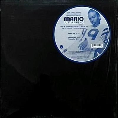 <img class='new_mark_img1' src='https://img.shop-pro.jp/img/new/icons5.gif' style='border:none;display:inline;margin:0px;padding:0px;width:auto;' />MARIO - JUST A FRIEND (2002 REMIX) (12) (VG+/EX)