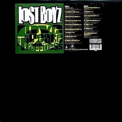 <img class='new_mark_img1' src='https://img.shop-pro.jp/img/new/icons5.gif' style='border:none;display:inline;margin:0px;padding:0px;width:auto;' />LOST BOYZ - LOVE, PEACE & NAPPINESS (LP) (EX/VG+)