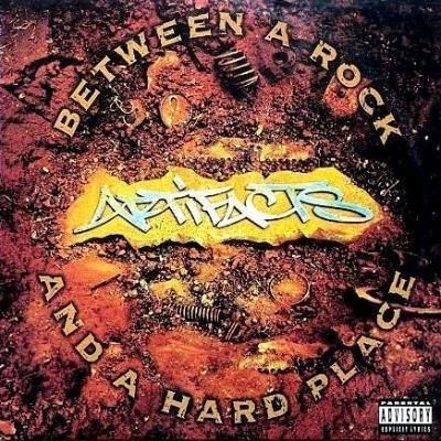 <img class='new_mark_img1' src='https://img.shop-pro.jp/img/new/icons5.gif' style='border:none;display:inline;margin:0px;padding:0px;width:auto;' />ARTIFACTS - BETWEEN A ROCK AND A HARD PLACE (LP) (VG+/VG+)