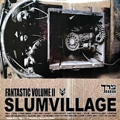<img class='new_mark_img1' src='https://img.shop-pro.jp/img/new/icons5.gif' style='border:none;display:inline;margin:0px;padding:0px;width:auto;' />SLUM VILLAGE -  FANTASTIC VOLUME II (LP) (RE) (VG+/VG+)