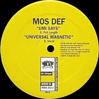 <img class='new_mark_img1' src='https://img.shop-pro.jp/img/new/icons5.gif' style='border:none;display:inline;margin:0px;padding:0px;width:auto;' />MOS DEF - UMI SAYS (12) (RE) (EX)