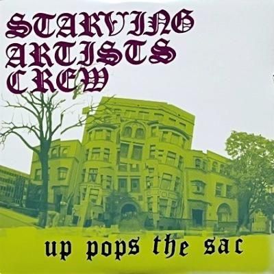 <img class='new_mark_img1' src='https://img.shop-pro.jp/img/new/icons5.gif' style='border:none;display:inline;margin:0px;padding:0px;width:auto;' />STARVING ARTISTS CREW - UP POPS THE SAC (LP) (VG+/VG+)