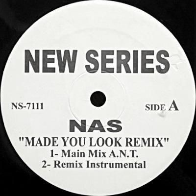 <img class='new_mark_img1' src='https://img.shop-pro.jp/img/new/icons5.gif' style='border:none;display:inline;margin:0px;padding:0px;width:auto;' />NAS - MADE YOU LOOK (REMIX) / POISON (12) (VG+)