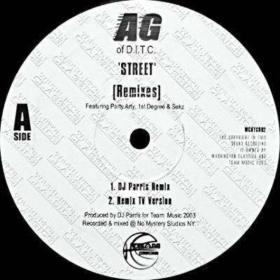 <img class='new_mark_img1' src='https://img.shop-pro.jp/img/new/icons5.gif' style='border:none;display:inline;margin:0px;padding:0px;width:auto;' />AG - STREET [REMIXES] (12) (VG+)