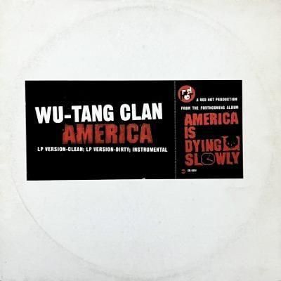 <img class='new_mark_img1' src='https://img.shop-pro.jp/img/new/icons5.gif' style='border:none;display:inline;margin:0px;padding:0px;width:auto;' />WU-TANG CLAN - AMERICA (12) (VG+/VG+)