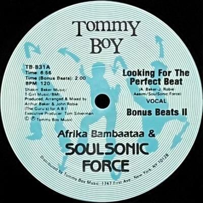 <img class='new_mark_img1' src='https://img.shop-pro.jp/img/new/icons5.gif' style='border:none;display:inline;margin:0px;padding:0px;width:auto;' />AFRIKA BAMBAATAA & SOUL SONIC FORCE - LOOKING FOR THE PERFECT BEAT (12) (RE) (EX/VG+)