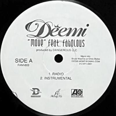 <img class='new_mark_img1' src='https://img.shop-pro.jp/img/new/icons5.gif' style='border:none;display:inline;margin:0px;padding:0px;width:auto;' />DEEMI feat. FABOLOUS - MOVE (12) (VG+)