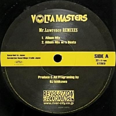 <img class='new_mark_img1' src='https://img.shop-pro.jp/img/new/icons5.gif' style='border:none;display:inline;margin:0px;padding:0px;width:auto;' />VOLTA MASTERS - MR.LAWRENCE REMIXES (12) (VG+)