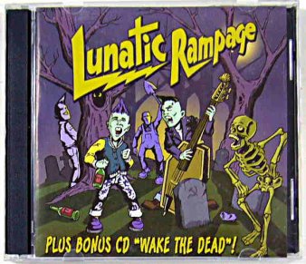 即決 Lunatic Rampage + Wake The Dead 2枚組CD ロシア サイコビリー ネオロカビリー ロックンロール Mosquito PSYCHOBILLY ROCKABILLY