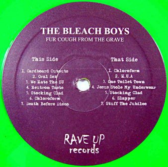 THE BLEACH BOYS - Fur Cough From the Grave (Ltd.100 Color LP