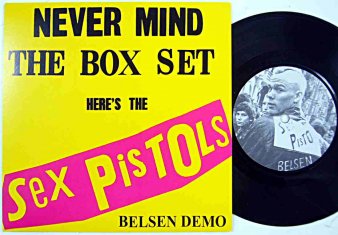 SEX PISTOLS - Never Mind The Box Set Here's The Sex Pistols Belsen