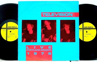 TELEVISION - Live Portland Oregon 1978 (USED 2LP) - NAT RECORDS