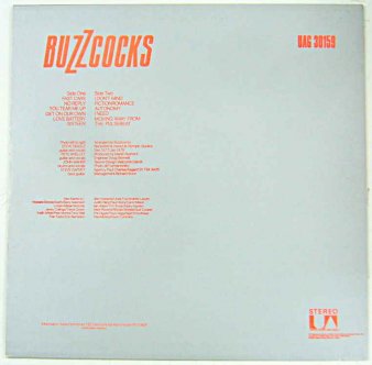 BUZZCOCKS - Another Music In A Different Kitchen (USED LP) - NAT