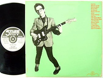 ELVIS COSTELLO - My Aim Is True (USED LP) - NAT RECORDS