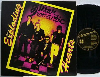 THE EXPLODING HEARTS - Guitar Romantic (USED LP) - NAT RECORDS