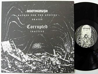 レア盤！CORRUPTED / NOOTHGRUSH スプリット レコード CORRUPTED / NOOTHGRUSH - Split (LP) - NAT RECORDS