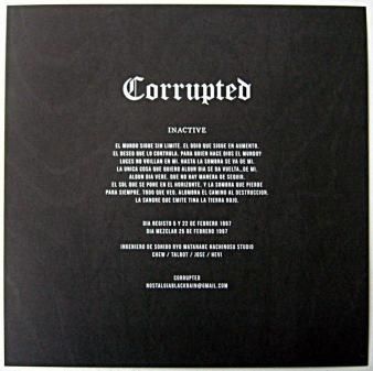 レア盤！CORRUPTED / NOOTHGRUSH スプリット レコード CORRUPTED / NOOTHGRUSH - Split (LP) - NAT RECORDS