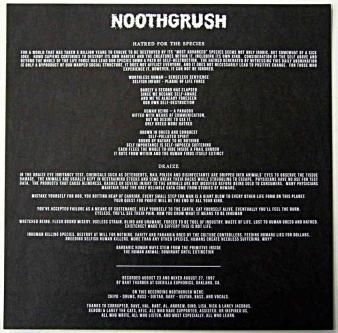 レア盤！CORRUPTED / NOOTHGRUSH スプリット レコード CORRUPTED / NOOTHGRUSH - Split (LP) - NAT RECORDS