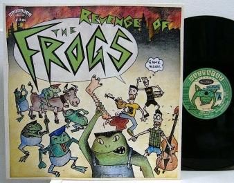 THE FROGS - Revenge Of The Frogs (USED LP) - NAT RECORDS