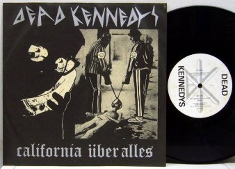 DEAD KENNEDYS - California Uber Alles / The Man With The Dogs (USED 10”) -  NAT RECORDS