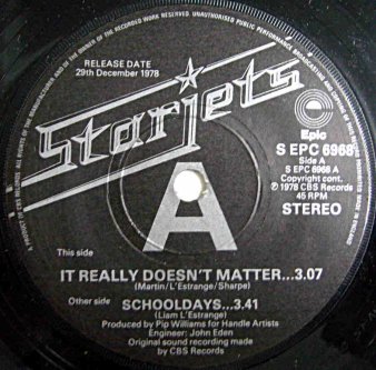 STARJETS - It Really Doesn't Matter (USED 7