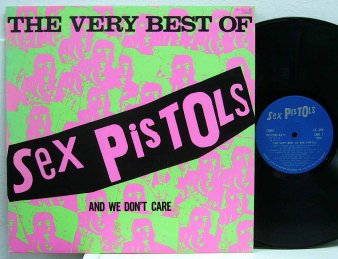 SEX PISTOLS - The Very Best Of Sex Pistols And We Don't Care (USED 