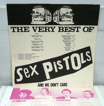 SEX PISTOLS - The Very Best Of Sex Pistols And We Don't Care (USED