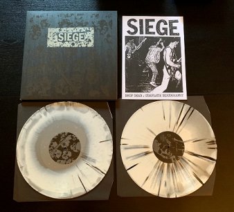 SIEGE - Drop Dead : Complete Discography (Ltd.150 Color LP x 2) - NAT  RECORDS