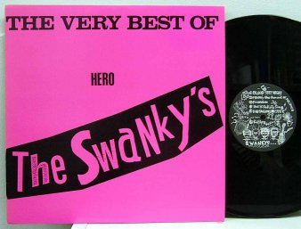 THE SWANKY'S - The Very Best Of Hero (USED LP) - NAT RECORDS