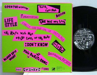 THE SWANKY'S - The Very Best Of Hero (USED LP) - NAT RECORDS