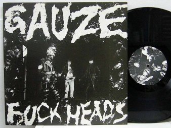 GAUZE - Fuck Heads (USED LP) - NAT RECORDS