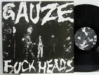 春色3カラー✧ LPアナログレコード☆GAUZE / fuck heads ガーゼ