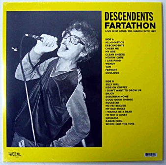 DESCENDENTS - Fartathon (Live in St. Louis, MO. March 24th 1987