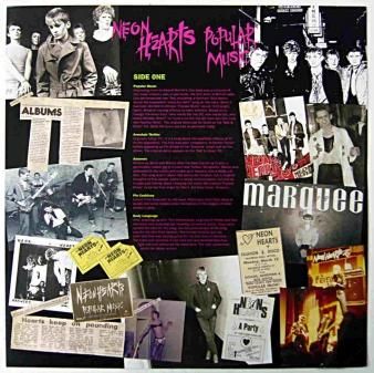 NEON HEARTS - Popular Music (Color LP) - NAT RECORDS
