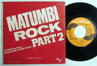 MATUMBI - Rock Part 1 : French (USED 7