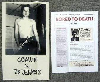 洋楽 GG ALLIN and THE JABBERS BANNED 洋楽 GG ALLIN and THE JABBERS BANNED GG Allin And The