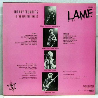 JOHNNY THUNDERS & THE HEARTBREAKERS - L.A.M.F. Revisited (USED LP