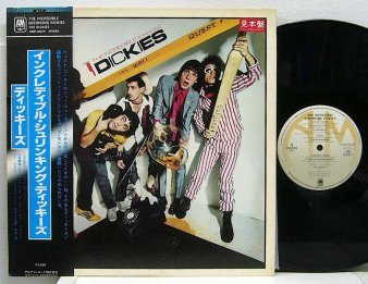 THE DICKIES - The Incredible Shrinking Dickies (USED LP) - NAT RECORDS