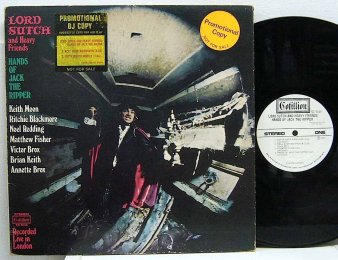 LORD SUTCH AND HEAVY FRIENDS - Hands Of Jack The Ripper (USED LP