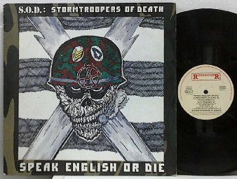 S.O.D. (SPEAK ENGLISH OR DIE) - Stormtroopers Of Death (USED LP